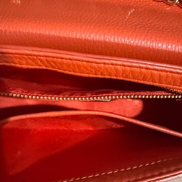 Tory Burch Britten Spiced Orange Crossbody Bag - Picture 7 of 9